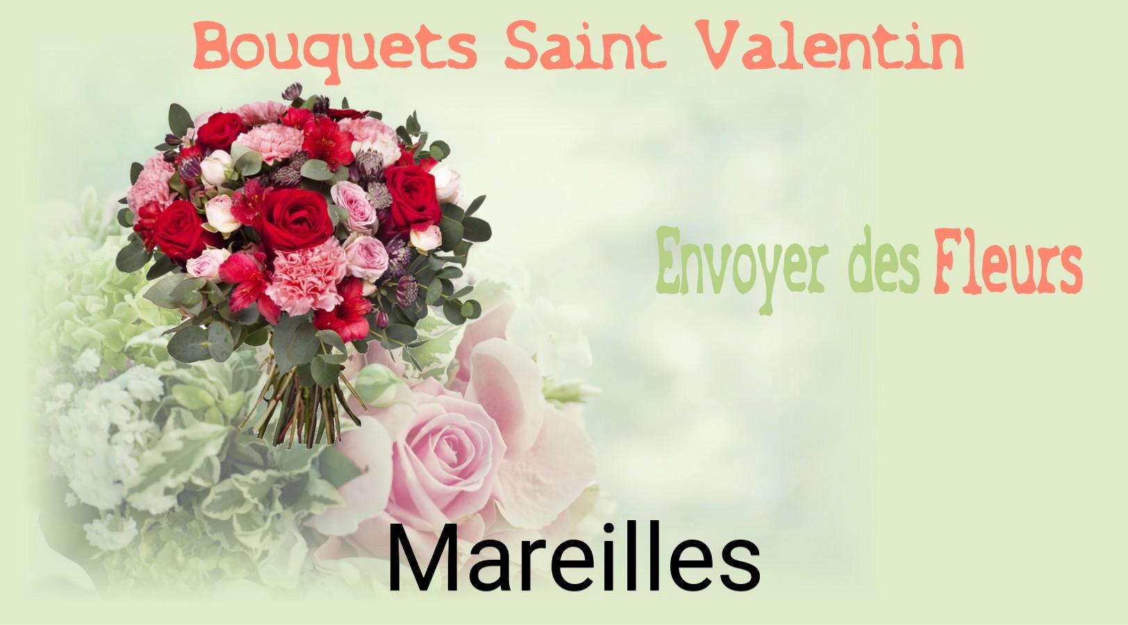 Roses de Saint-Valentin livrées à Mareilles
